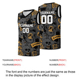 Custom basketball jersey for men and women. Stitched and printed name, number and logo