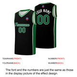 Custom basketball jersey shorts for men and women. Embroidered and printed name, number and logo Black