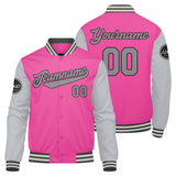 Custom Varsity Jacket Letterman jacket for Men, Women and Youth Pink