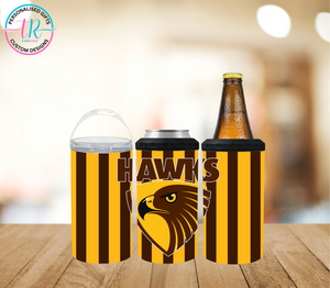 4 in 1 Stubby/Can Cooler Tumbler - The Hawks