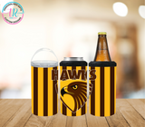 4 in 1 Stubby/Can Cooler Tumbler - The Hawks