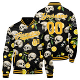 Custom lemon Varsity Jacket for Men Women and Youth with Personalized Letterman Jacket