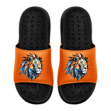 Customized Basketball Slippers With Added Patterns, Name Number Logo