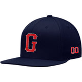 Custom Hat Navy-Red-White