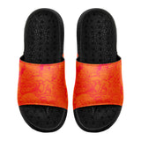 Customized Basketball Slippers With Added Patterns, Name Number Logo