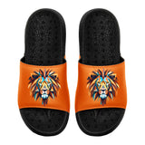 Customized Basketball Slippers With Added Patterns, Name Number Logo