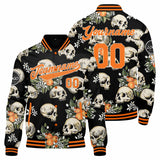 Custom Apricot Blossom Varsity Jacket for Men Women and Youth with Personalized Letterman Jacket