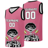 Custom basketball jersey for men and women. Stitched and printed name, number and logo