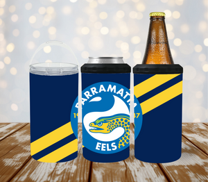 4 in 1 Stubby/Can Cooler Tumbler - Parramatta Eels