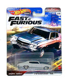 1970 Chevelle SS Primer Gray Hot Wheels Premium Fast & Furious 2/5 Die Cast Car 1:64