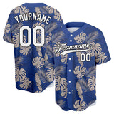 Custom Full Print Design Tropical Plants Baseball Jersey