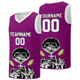 Custom basketball jersey for men and women. Stitched and printed name, number and logo