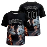 Custom Samurai Wolf Baseball Uniforms High-Quality for Adult Kids Optimized for Performance