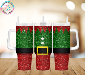 Christmas 40oz Tumbler - Elf