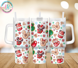 Christmas 40oz Tumbler - Mickey Christmas