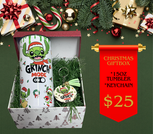 Christmas Gift Box - Grinch Mode On