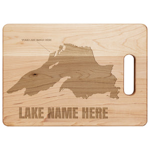 Custom Lake Maple Cutting Board