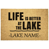 Custom Lake Outdoor Mat