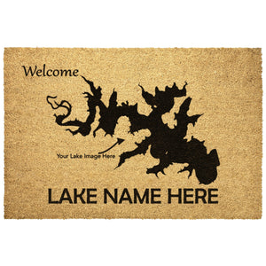 Custom Lake Outdoor Mat