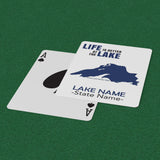 Custom Lake Playing Cards