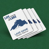 Custom Lake Playing Cards