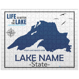 Custom Lake Puzzle