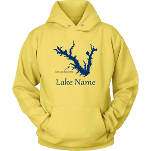 Lake Custom Hooded Sweatshirt