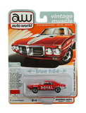 AW Auto World Diecast Cars 1 64 1969 Pontiac Firebird Royal Bobcat R1 VA