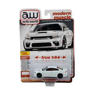 2021 Dodge Charger SRT Hellcat Redeye 1/64 Diecast Car by Autoworld R5 Series A