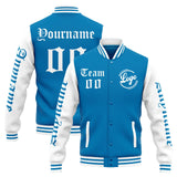 Custom Varsity Jacket Letterman jacket for Men, Women and Youth Blue