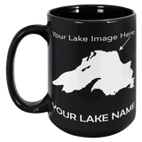 Custom Lake Mug White 15oz.