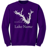 Lake Custom Crewneck Sweatshirt