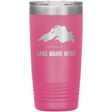 Custom Lake 20oz Vacuum Tumbler