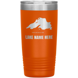 Custom Lake 20oz Vacuum Tumbler