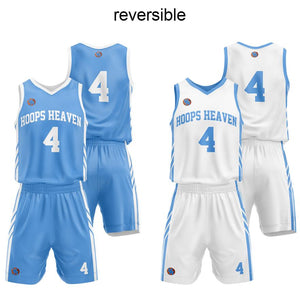 Custom Reversible Basketball Suit for HOOPS HEAVEN