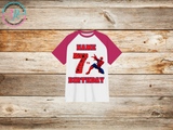 boys-t-shirt-birthday-tees-shirts-spide-man-birthday-7-pink-sleeve-TR-collective-front