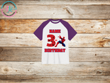 boys-t-shirt-birthday-tees-shirts-spider-man-birthday-3-purple-sleeve-TR-collective-front