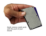 Customized RFID Blocking Wallet Metal Wallet for Men Credit Card Protection Wallet