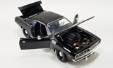 ACME Diecast 1 18 Diecast Cars 1971 Plymouth HEMI Cuda Black A1806124