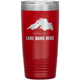 Custom Lake 20oz Vacuum Tumbler