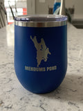 Custom Lake Wine Tumbler