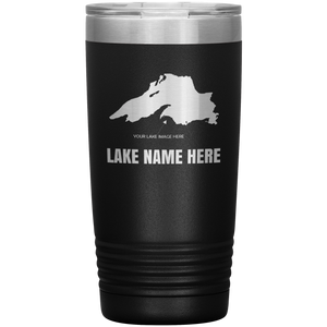 Custom Lake 20oz Vacuum Tumbler