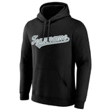 Custom Pullover Sweatshirt Hoodie Black-Gray-White