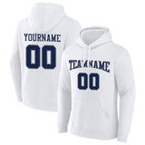 custom authentic pullover sweatshirt hoodie white-navy-gray default title