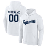 custom authentic pullover sweatshirt hoodie white-navy default title