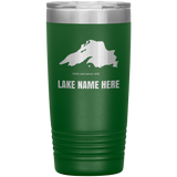 Custom Lake 20oz Vacuum Tumbler