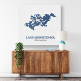 Custom Lake Square Canvas