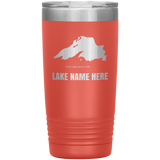 Custom Lake 20oz Vacuum Tumbler