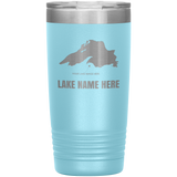 Custom Lake 20oz Vacuum Tumbler