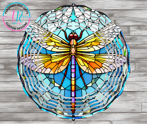 8Inch Wind Spinner - Dragonfly 2